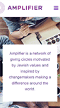 Mobile Screenshot of amplifiergiving.org